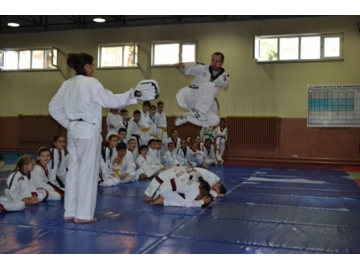 Ergin Taekwondo Spor Kul�b� �al??malar?n? aral?ks?z s�rd�r�yor