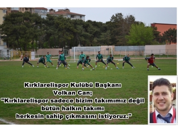  �K?rklareli halk?n?n deste?ini bekliyoruz�