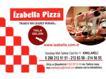 ?zabella Pizza yar?n aç?l?yor