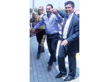 Asr?n Güre?çisi Hamza Yerlikaya’dan Ba?kan Alkan’a tam destek