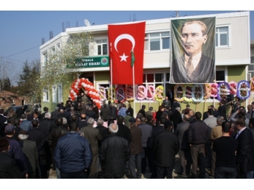 ?psala Ziraat Odas? Hizmet Binas? törenle aç?ld?
