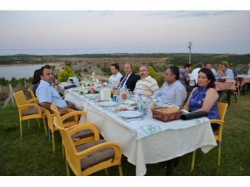 K?rklareli Barosu, kurulu? y?ldönümünde yemekte bir araya geldi