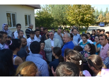 Ba?kan Ça?layan’dan ?ekerteks i?çilerine destek
