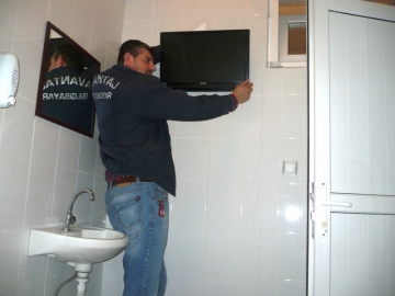 Lavabo E?itimi DVD ile yap?l?yor