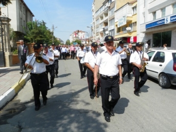 Babaeski Belediye Bandosu bir eksikle Pehlivanköy’de