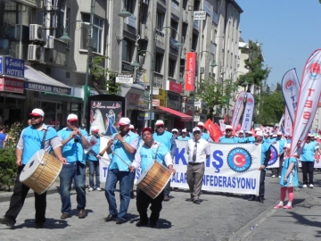 L�leburgaz�da gergin 1 May?s