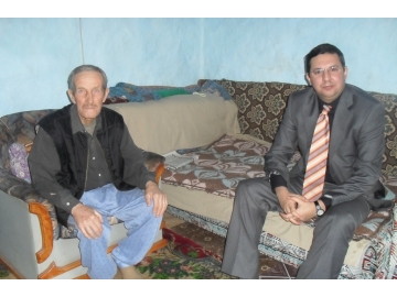 Kaymakam �zderin�den ya?l?lara ziyaret
