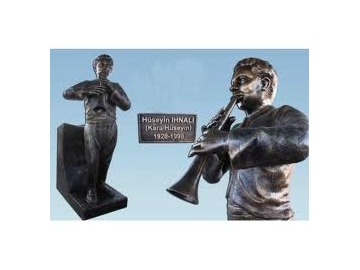 Kara Hüseyin’in Heykeli bugün aç?l?yor