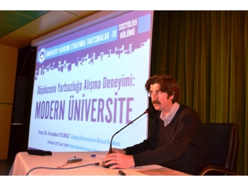 �Modern �niversite� Konferans? verildi