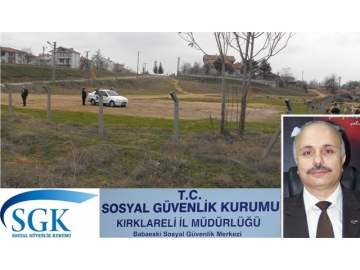 Babaeski SGM Hizmet Binas?’na kavu?uyor
