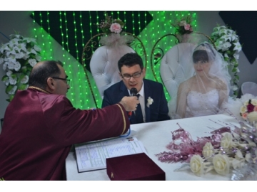 Bir ömür boyu birlikte olmak için “Evet” dediler