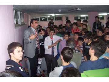 İnce Kepirtepe Anadolu Öğretmen Lisesi’ni ziyaret etti