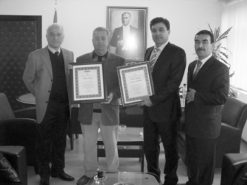 Arda ve Karaman’a Milli Eğitim Bakanlığı adına Takdir Belgeleri verildi