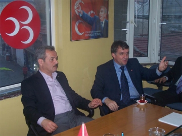 AK Parti Il ve Ilçe Teşkilatı’ndan MHP’ye ziyaret
