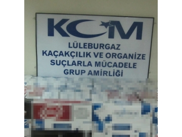 KOM Ekipleri Sigara Kaçakç?lar?’na geçit vermiyor