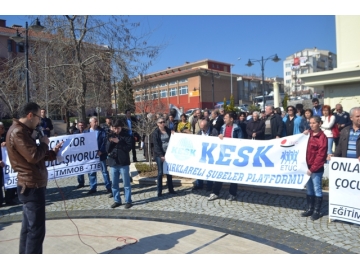 KESK K?rklareli ?ubeler Platformu gündemi de?erlendirdi