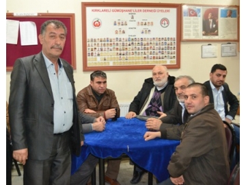 K?rklareli Gümü?hane Kelkit Azizliler Derne?i Ba?kan? Ahmet Kaya;