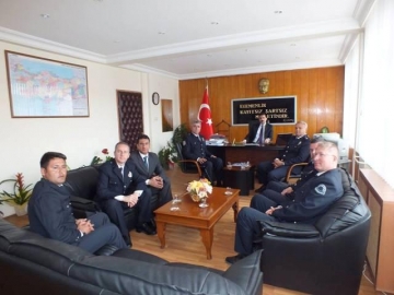 Kofçaz Emniyeti’nden Kaymakam ?lidi’ye ziyaret
