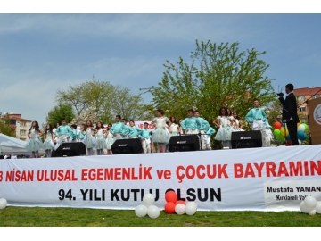 23 Nisan Ulusal Egemenlik ve Çocuk Bayram?n? Co?ku içinde kutlad?k