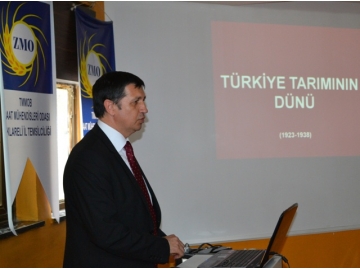 “Küreselle?me Sürecinde Türkiye’de Tar?m” konulu panel yap?ld?