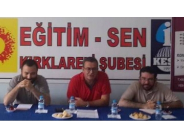 E?itim-Sen K?rklareli ?ubesi üniversite çal??anlar?n?n sorunlar?na el att?