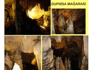Dupnisa Ma?aras? ziyaretçilerini bekliyor