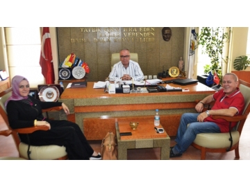 Gazetemizden Ba?kan Hac?’ya ziyaret