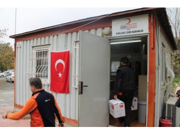 Türk Kızılay’ından ihtiyaç sahiplerine temel gıda yardımı yapılacak