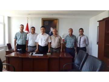 Kaymakam Alkan’a Veda Ziyareti